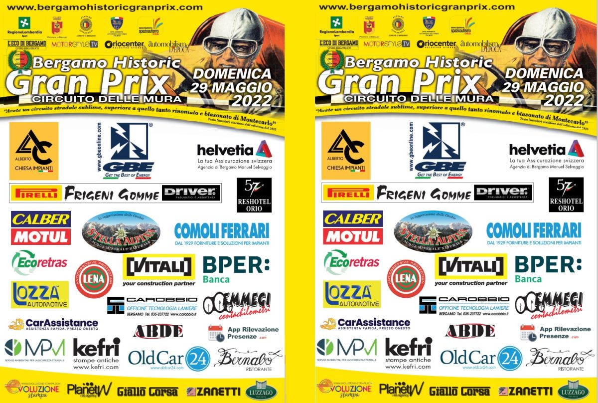 BERGAMO HISTORIC GRAN PRIX REIGNITES ITS ENGINES