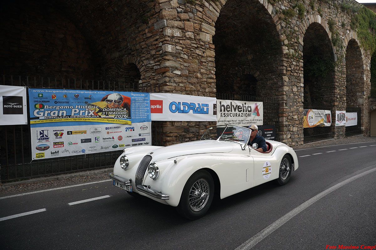 OldCar24 Media Partner & Sponsor of the 2026 Bergamo Historic Gran Prix: a special edition with over 80 cars racing on the Circuito delle Mura.