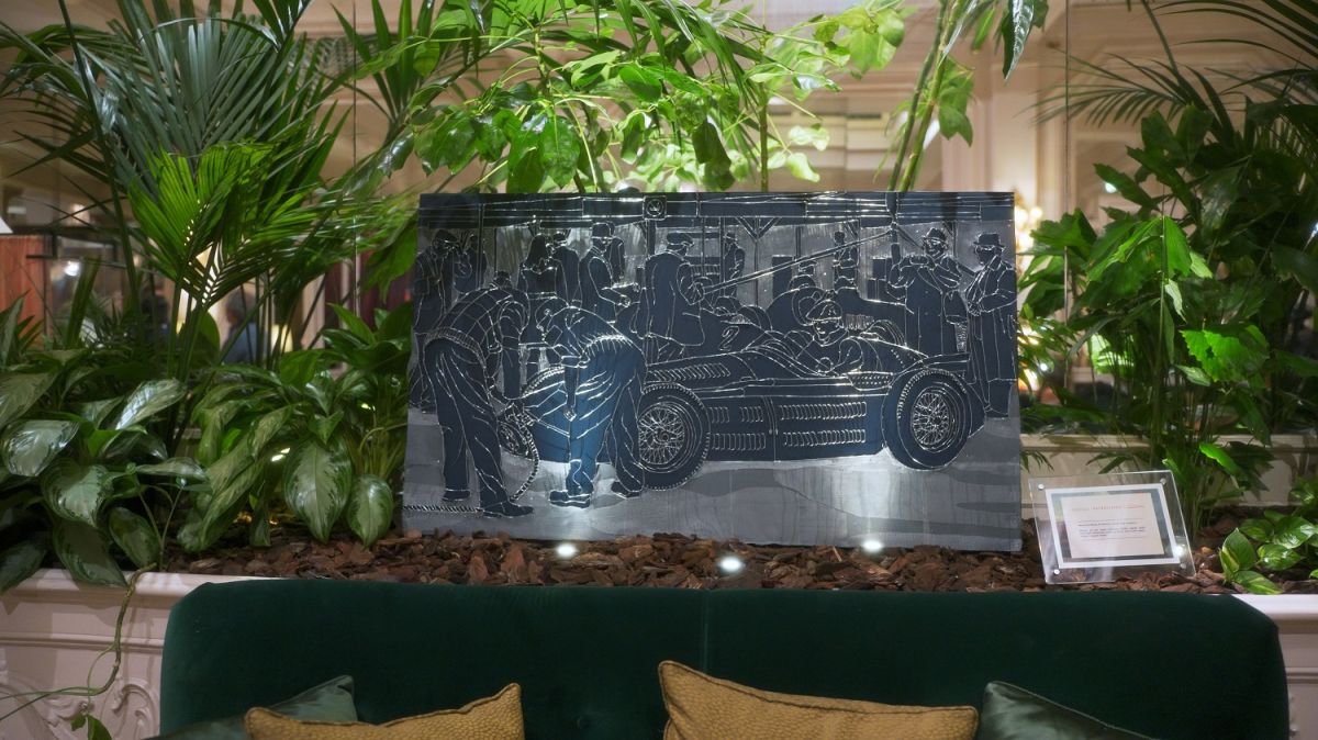 Protagonist at the Grand Hotel et de Milan is the Formula Junior Patriarca, Little Tony’s single-seater car