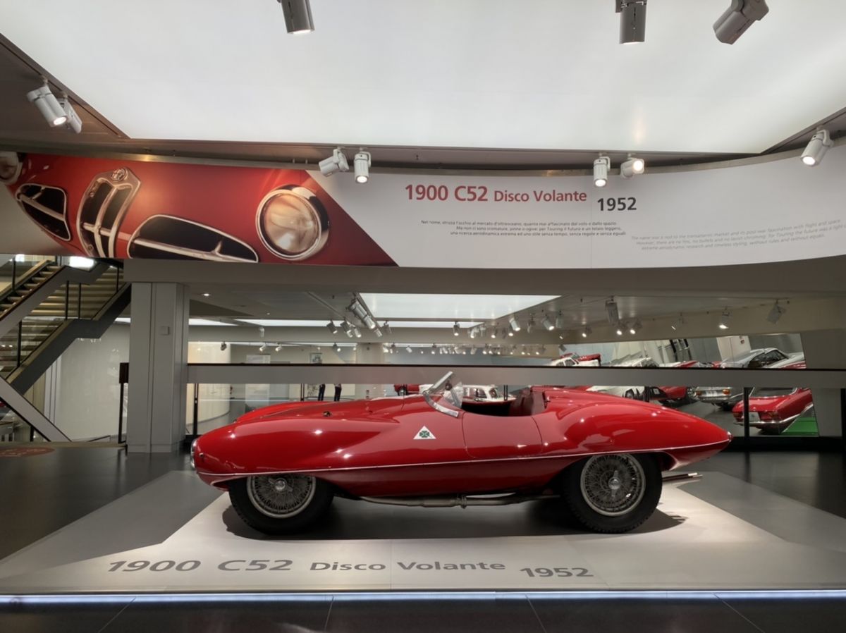 ALFA ROMEO HISTORICAL MUSEUM IN ARESE