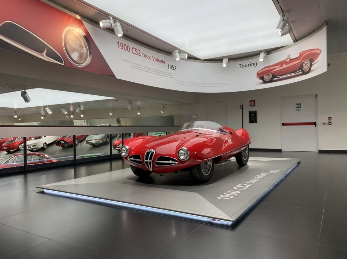 ALFA ROMEO HISTORICAL MUSEUM IN ARESE
