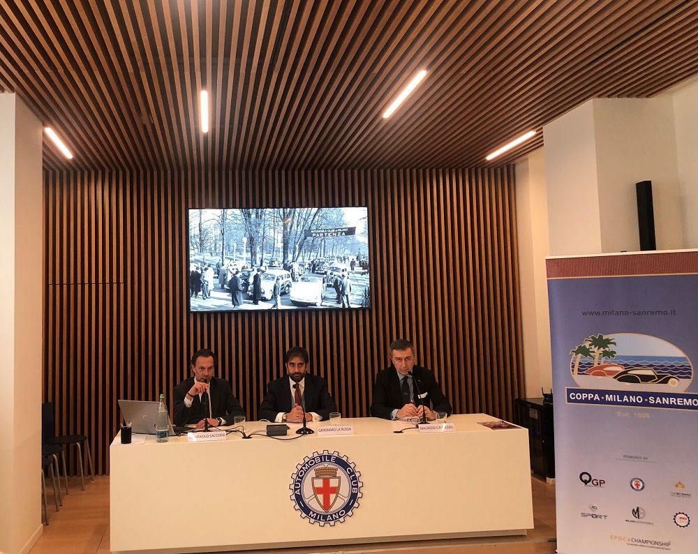 COPPA MILANO-SANREMO: ENGINES WARMING UP FOR THE XIII HISTORICAL COMMEMORATION - 31 MARCH/1-2 APRIL 2022