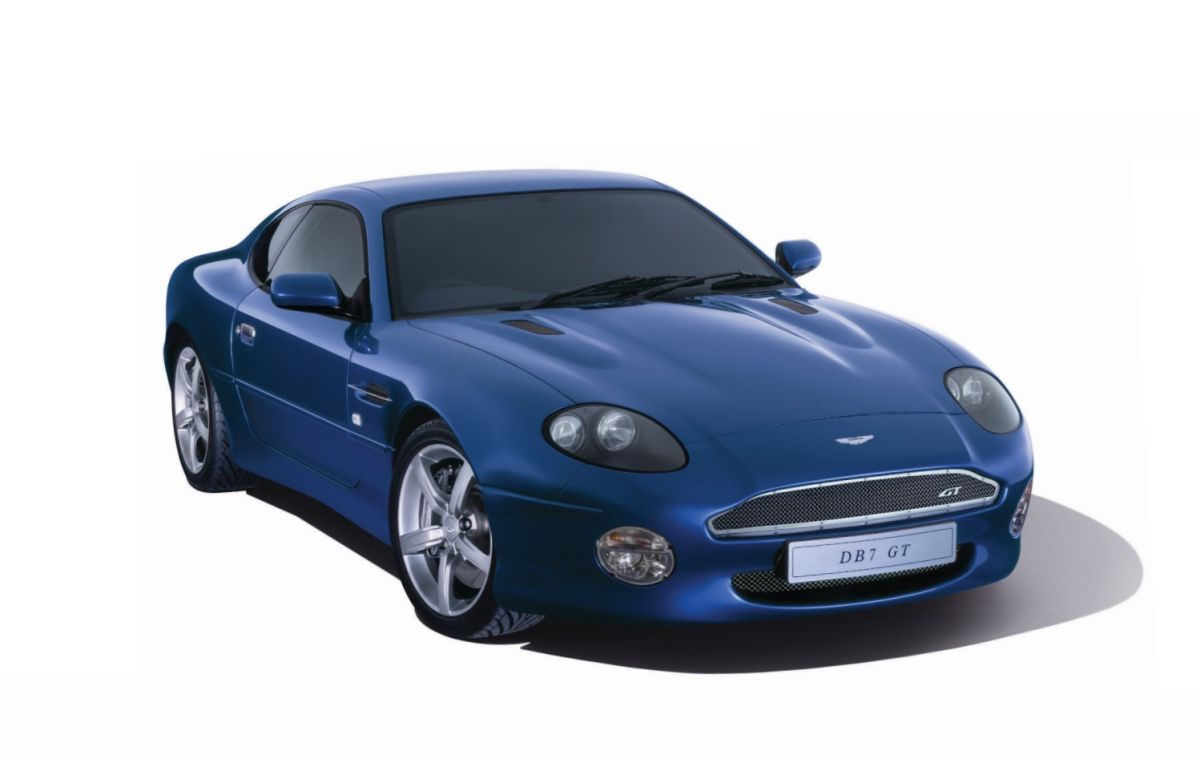 The Aston Martin DB7 GT, flagship of the DB7 series