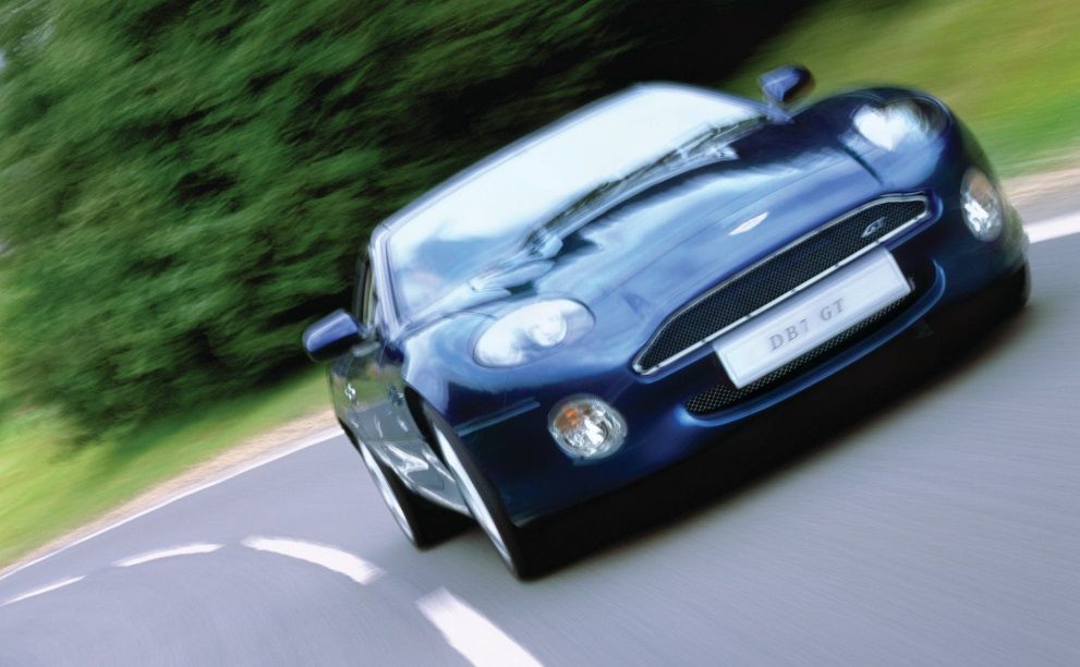 The Aston Martin DB7 GT, flagship of the DB7 series