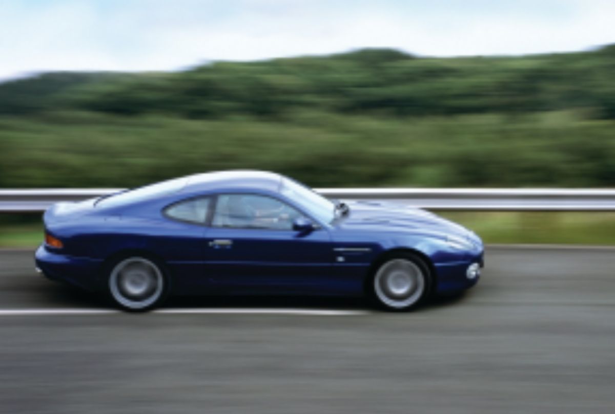 The Aston Martin DB7 GT, flagship of the DB7 series