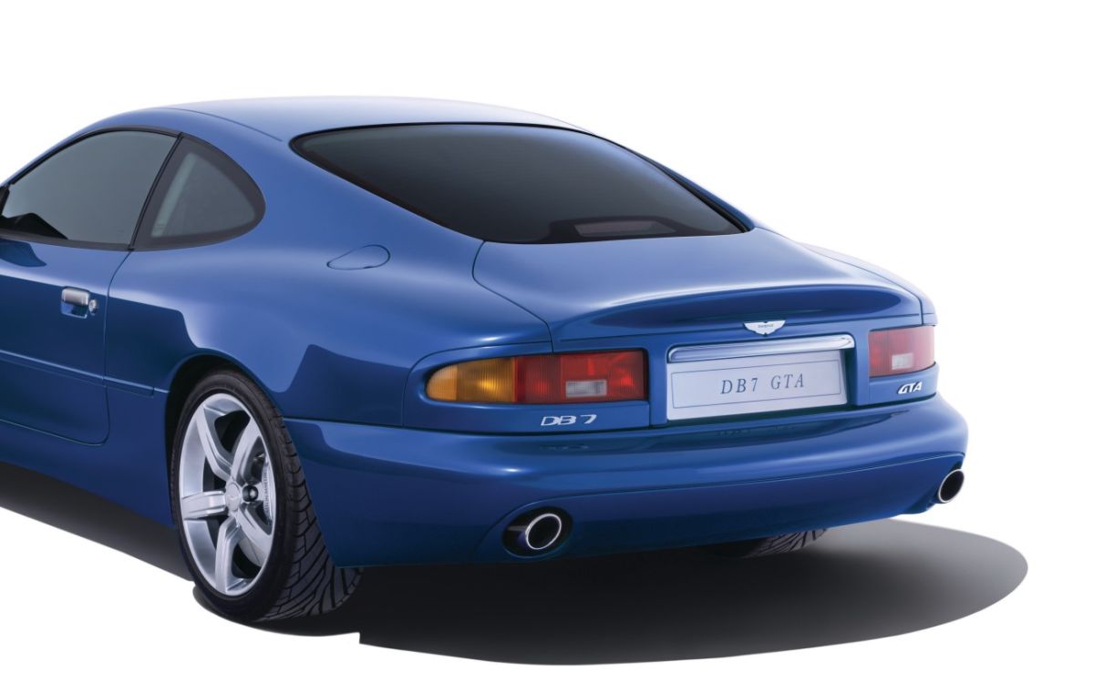 The Aston Martin DB7 GT, flagship of the DB7 series