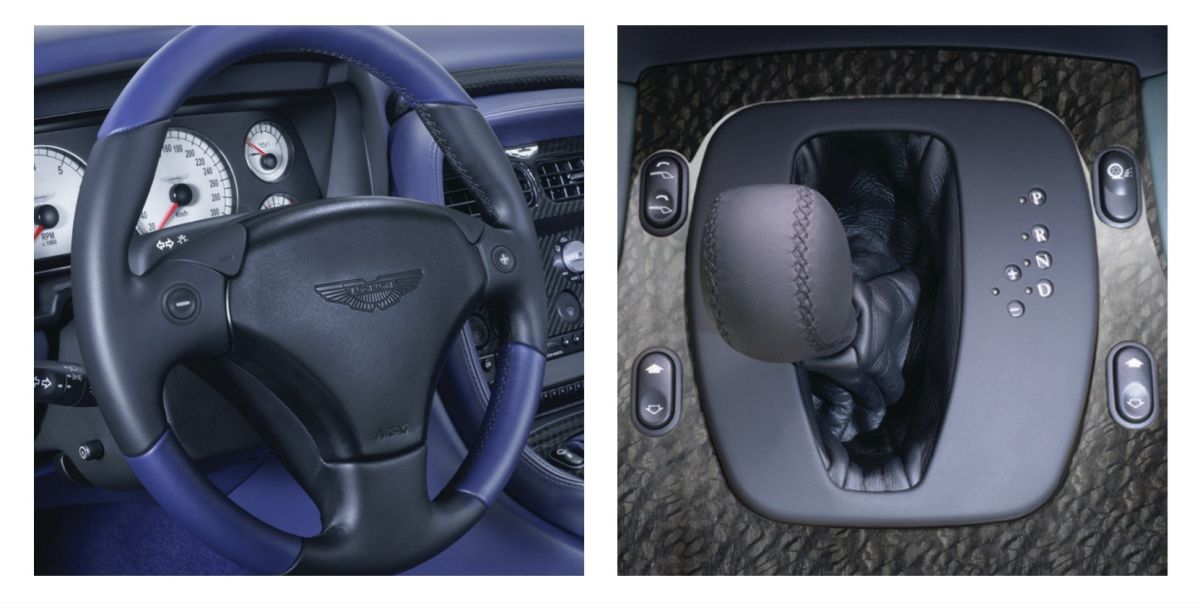 The Aston Martin DB7 GT, flagship of the DB7 series