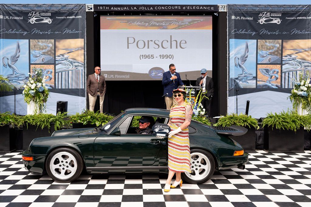 La Jolla Concours d’Elegance Winners: 1955 Mercedes-Benz 300 SL Gullwing Earns Best in Show