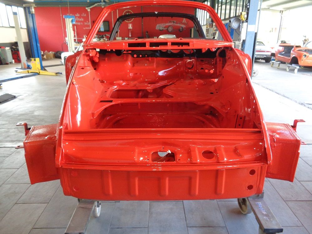OldCar24 presente ad Auto e Moto d'Epoca 2021, tra le vetture esposte una PORSCHE 911 2.4 S TARGA  1972 restaurata da Andrea Cappellini