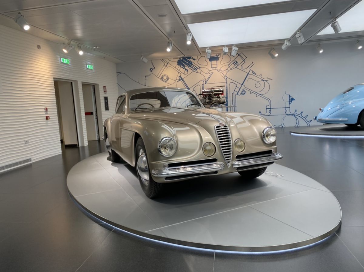 ALFA ROMEO HISTORICAL MUSEUM IN ARESE