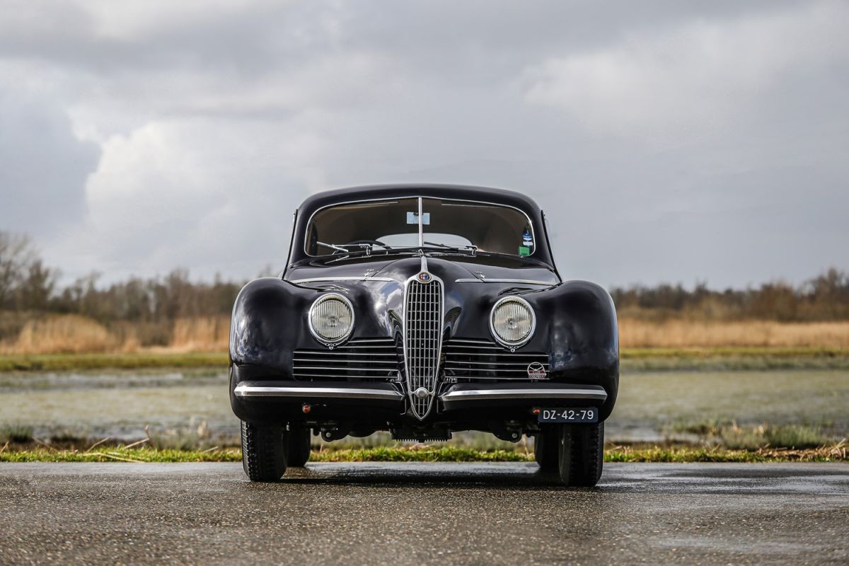FINARTE LOT N ° 15: VERY RARE ALFA ROMEO 6C 2500 SPORT BERLINETTA BODY "Turinga"