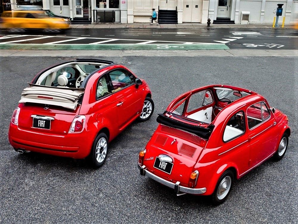 Fiat 500: a car with two fathers, Dante Giacosa and Sergio Marchionne