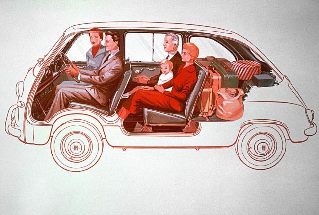 FIAT 600 MULTIPLA 1956-1967: WHEN TAXIS WERE GREEN (AND BLACK)