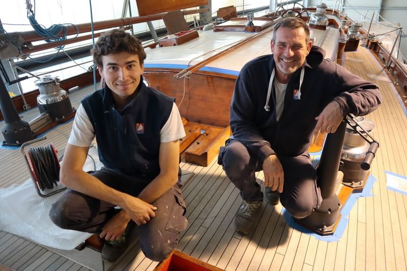 The 2026 route of the Italian Navy's Stella Polare restarts from the Valdettaro shipyard.