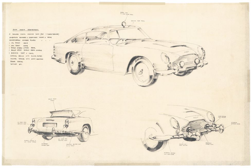 DB5 GOLDFINGER CONTINUATION, THE ASTON MARTIN BY JAMES BOND