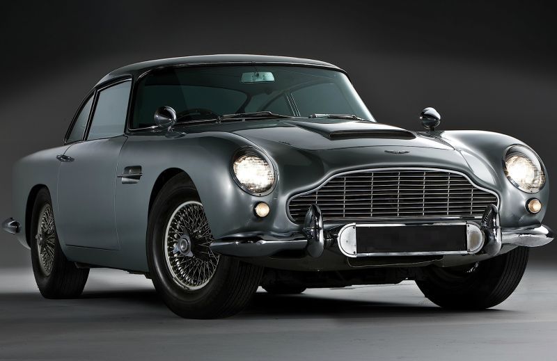 Mr. Bond and Aston Martin DB5