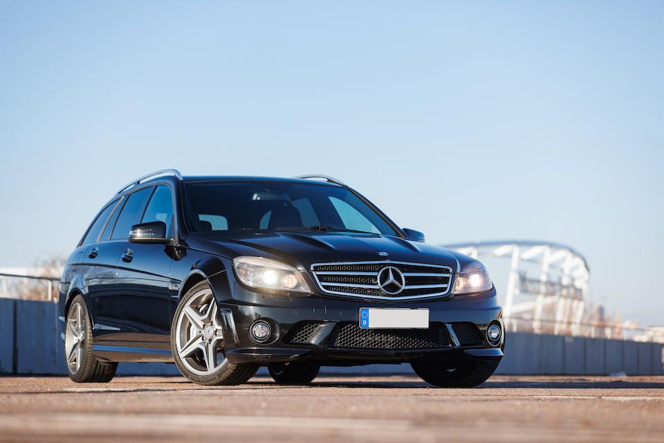 The Mercedes Benz C63 AMG Michael Schumacher, known as "the Kaiser", at auction at Bonhams