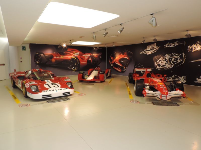 Visiting the Ferrari Museum in Maranello