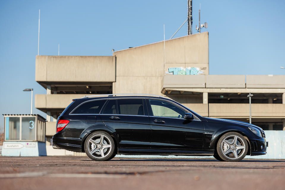 The Mercedes Benz C63 AMG Michael Schumacher, known as "the Kaiser", at auction at Bonhams