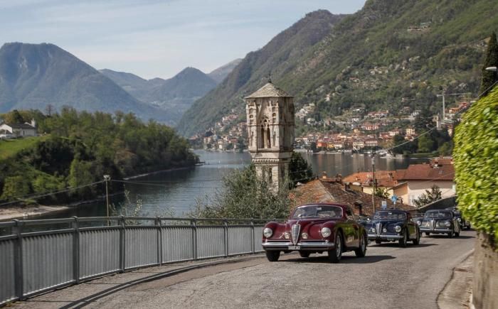 Raduno Alfa Romeo 6C Villa d'Este a Cernobbio :   il lusso made in Italy