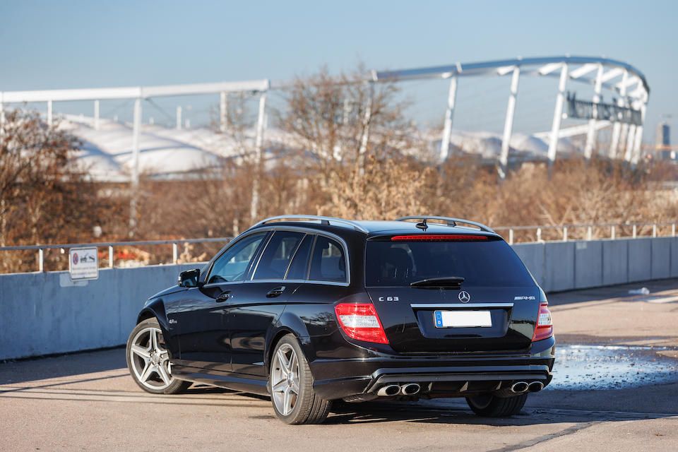 The Mercedes Benz C63 AMG Michael Schumacher, known as "the Kaiser", at auction at Bonhams