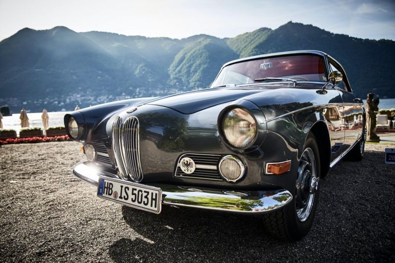 A Cernobbio il Concorso d'Eleganza Villa d'Este : la Lurani Nibbio vince la Coppa d'Oro 