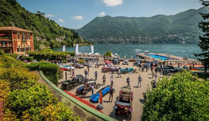 A Cernobbio il Concorso d'Eleganza Villa d'Este : la Lurani Nibbio vince la Coppa d'Oro 