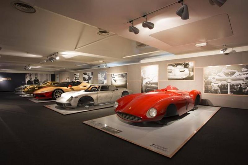 Ferrari Museum, two exhibitions for the 70th anniversary of Rossa:" Under the Skin" and "Rosso Infinito"