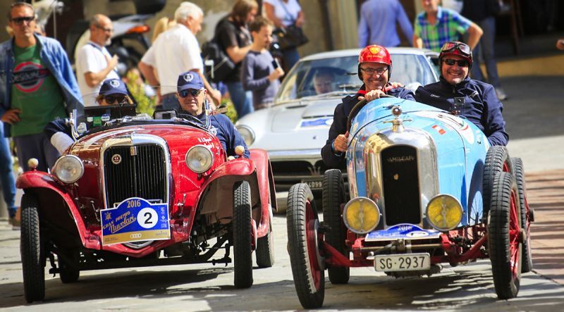 The 6th consecutive triumph at GP Nuvolari 2017 for Vesco-Guerini with 1939 BMW 328