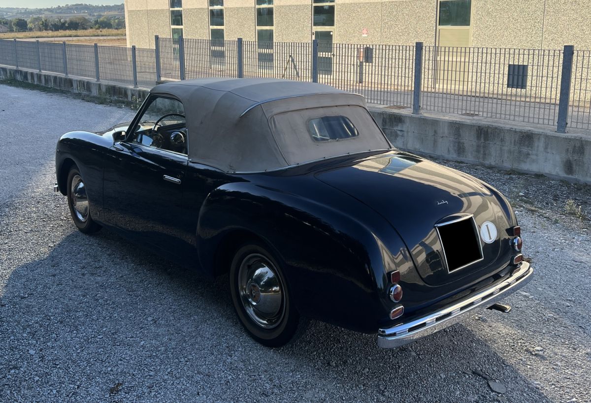 The Fiat 1100 Derby Bertone Cabriolet, more unique than rare, protagonist at the OldCar24 stand at the 2025 Bologna Vintage Car and Motorcycle Fair.