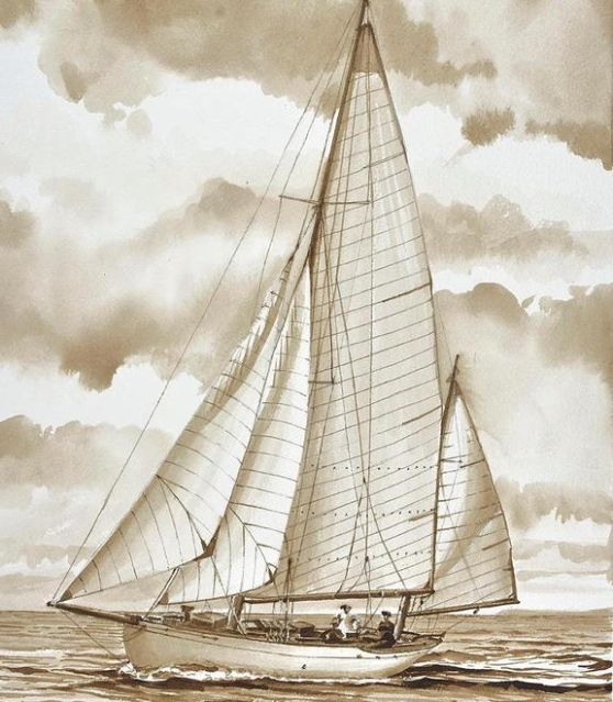 “Barbara” Vintage yacht of 1923 returns to the sea