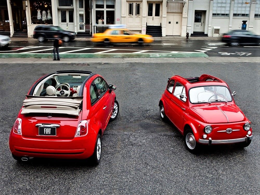 Fiat 500: a car with two fathers, Dante Giacosa and Sergio Marchionne