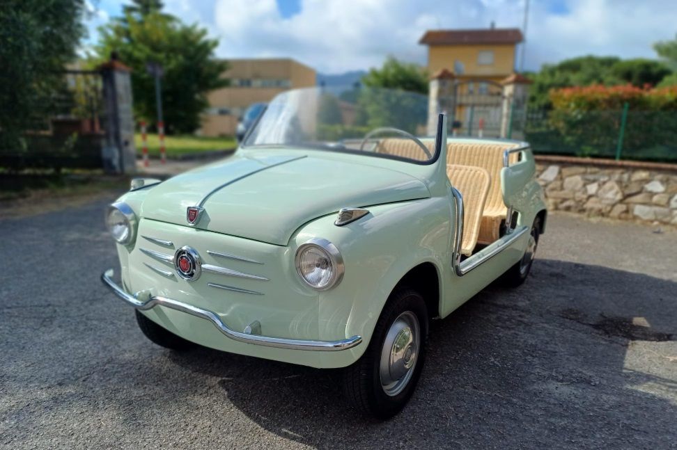 Fiat 600 Jolly Ghia, an absolute VIP rarity, will be presented at the OldCar24 stand at Milan Autoclassica 2025