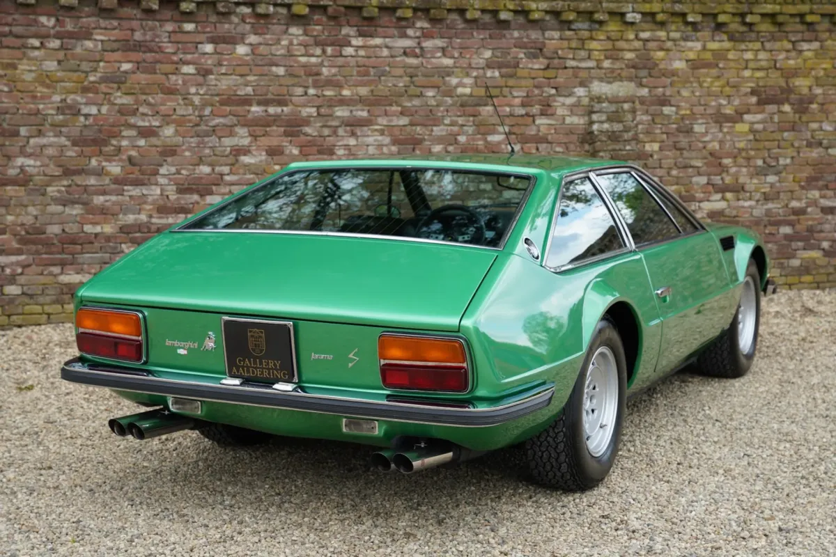 Lamborghini Jarama offered for sale by the Dutch dealership Gallery Aaldering