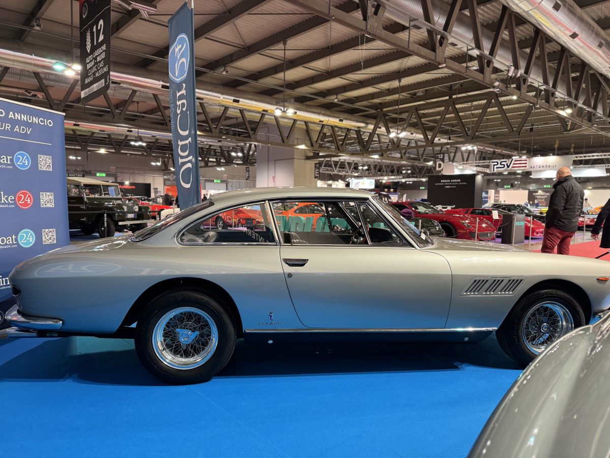  The cars of the Dolce Vita VIPs at the OldCar24 stand at Milan Autoclassica