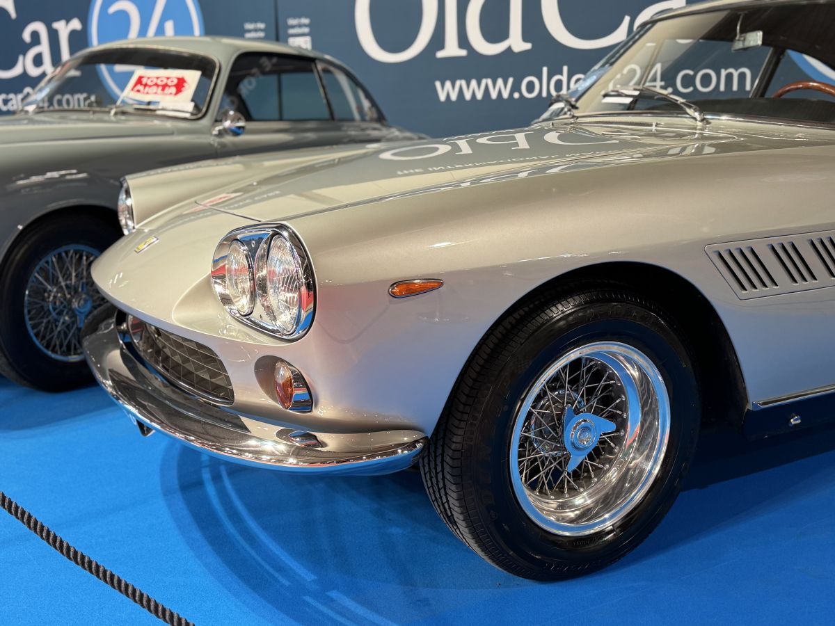  The cars of the Dolce Vita VIPs at the OldCar24 stand at Milan Autoclassica