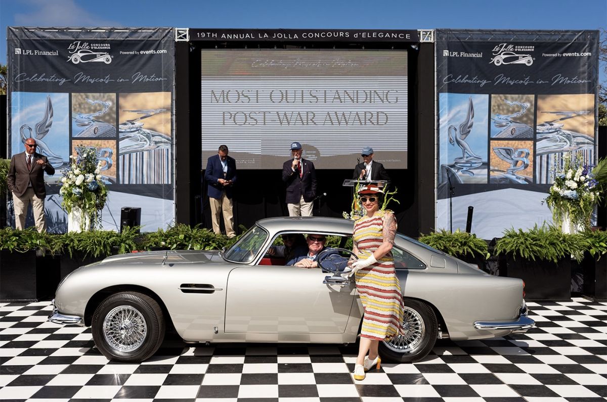 La Jolla Concours d’Elegance Winners: 1955 Mercedes-Benz 300 SL Gullwing Earns Best in Show