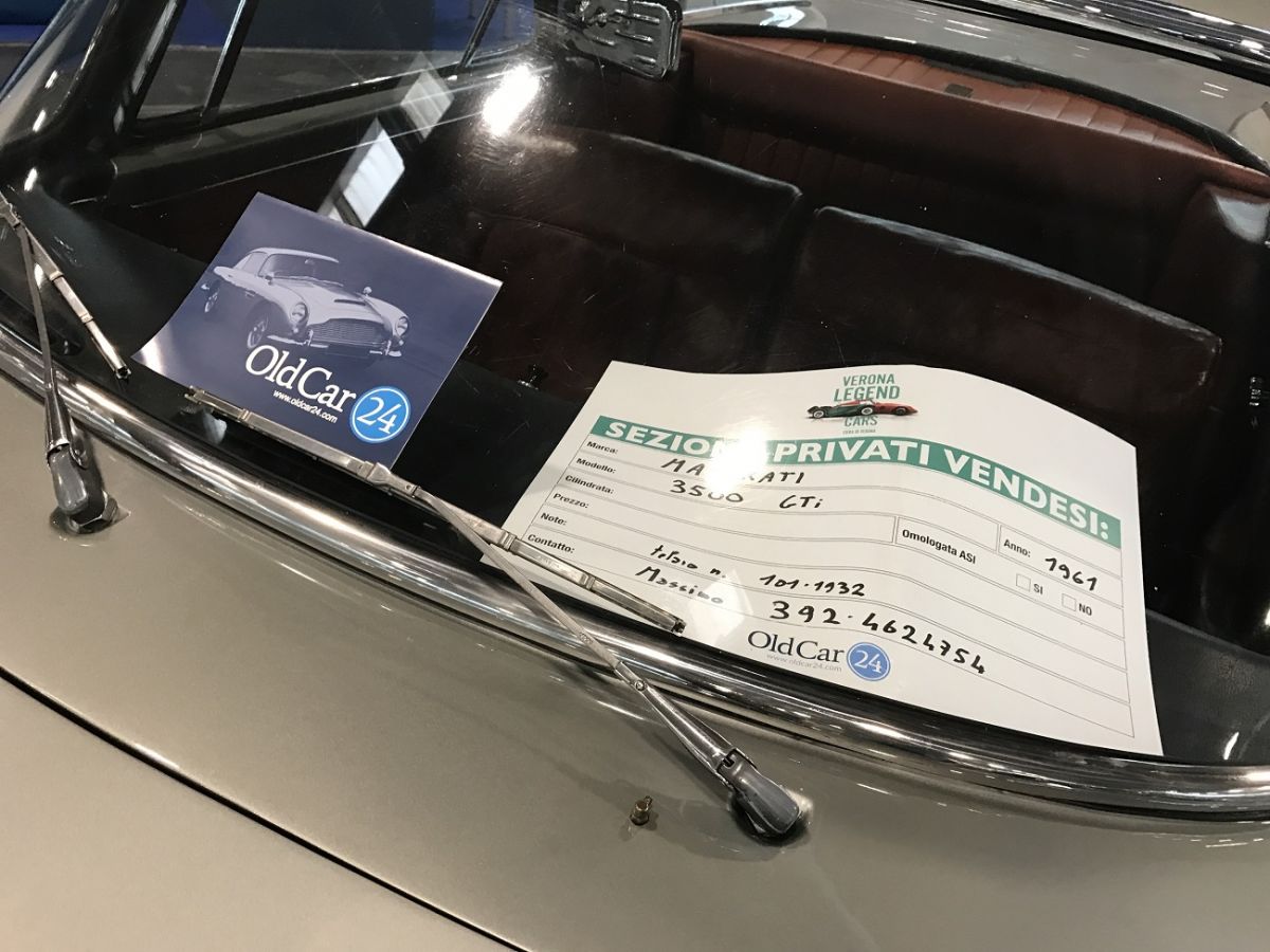 OldCar24 Media Partner of Verona Legend Cars 2019: exclusive photos of private cars for sale