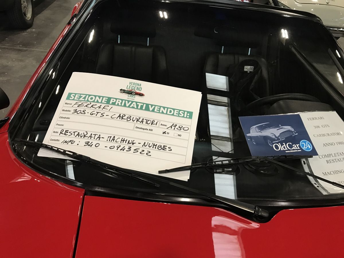 OldCar24 Media Partner of Verona Legend Cars 2019: exclusive photos of private cars for sale