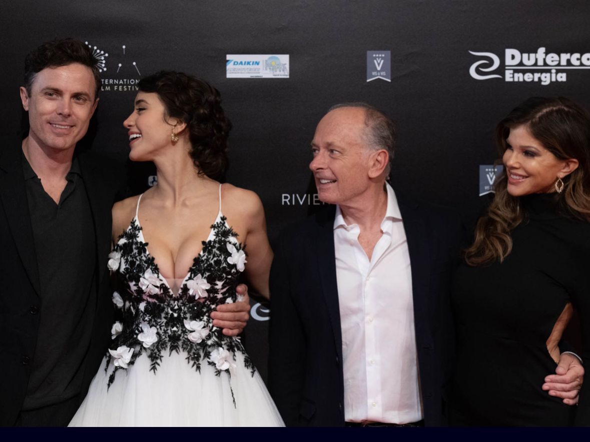 The 2026 Milan-Portofino race stops at the Riviera International Film Festival.