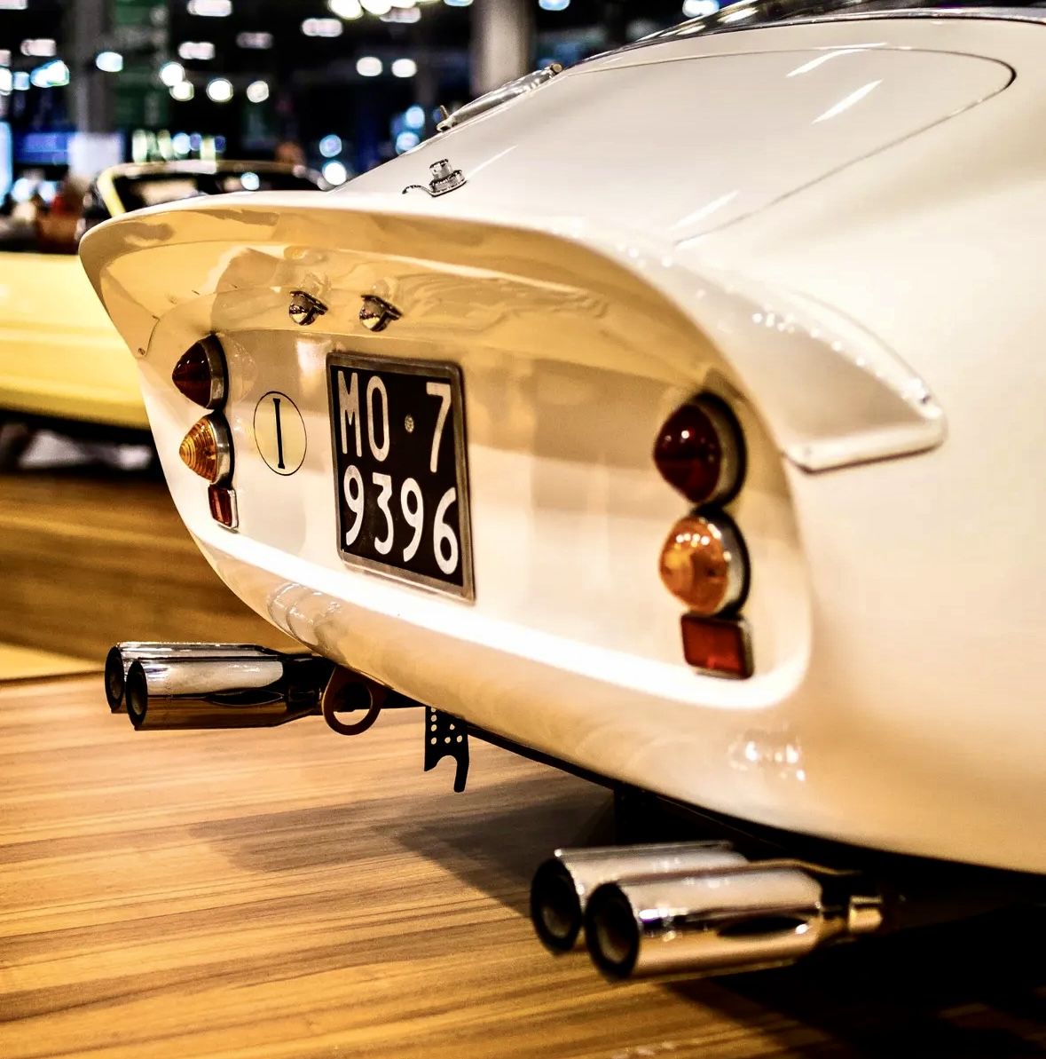 A special white Ferrari 250 GTO sold for over $35 million.