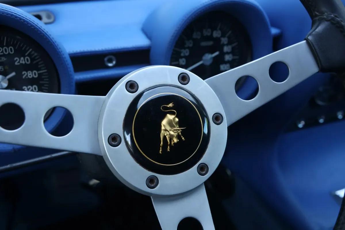 Lamborghini Miura P400 S formerly owned by Italian film critic and director Renzo Renzi.