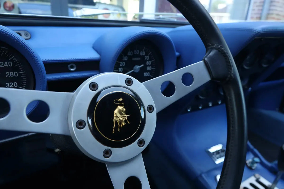 Lamborghini Miura P400 S formerly owned by Italian film critic and director Renzo Renzi.
