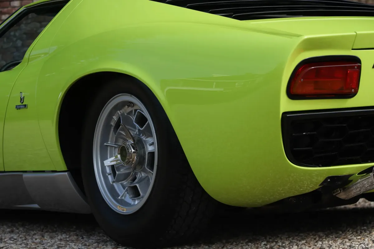 Lamborghini Miura P400 S formerly owned by Italian film critic and director Renzo Renzi.