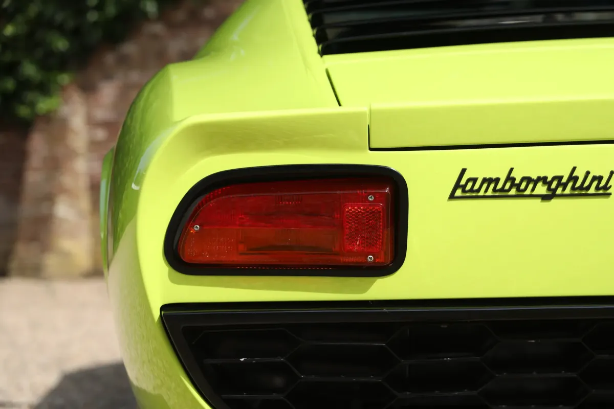 Lamborghini Miura P400 S formerly owned by Italian film critic and director Renzo Renzi.