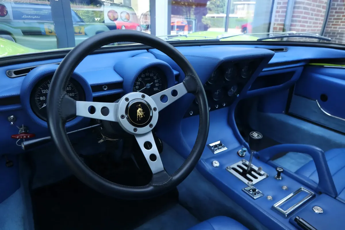 Lamborghini Miura P400 S formerly owned by Italian film critic and director Renzo Renzi.