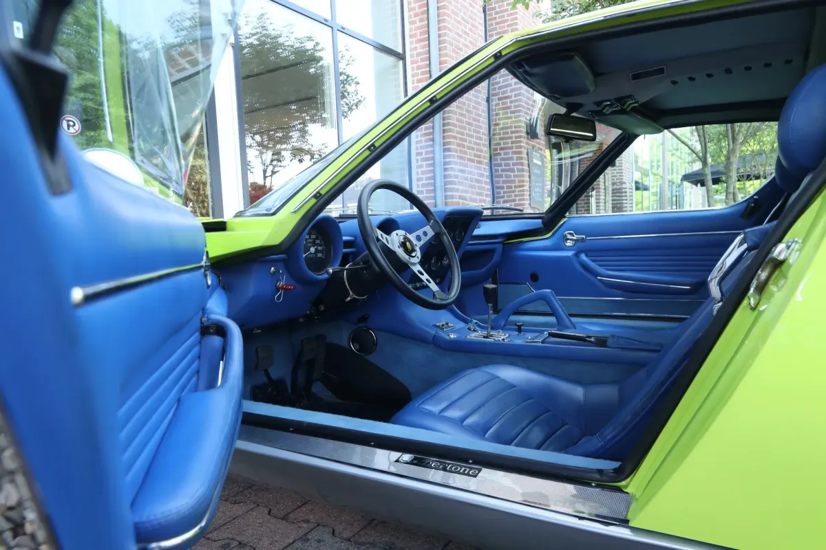 Lamborghini Miura P400 S formerly owned by Italian film critic and director Renzo Renzi.