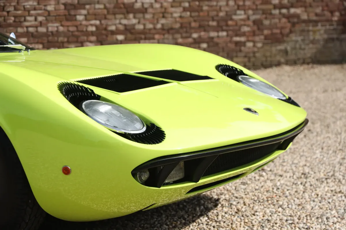 Lamborghini Miura P400 S formerly owned by Italian film critic and director Renzo Renzi.