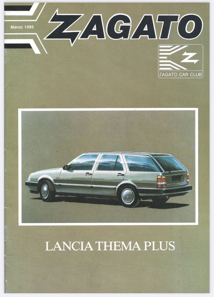 Lancia Thema “PLUS”  SW  ZAGATO 1985