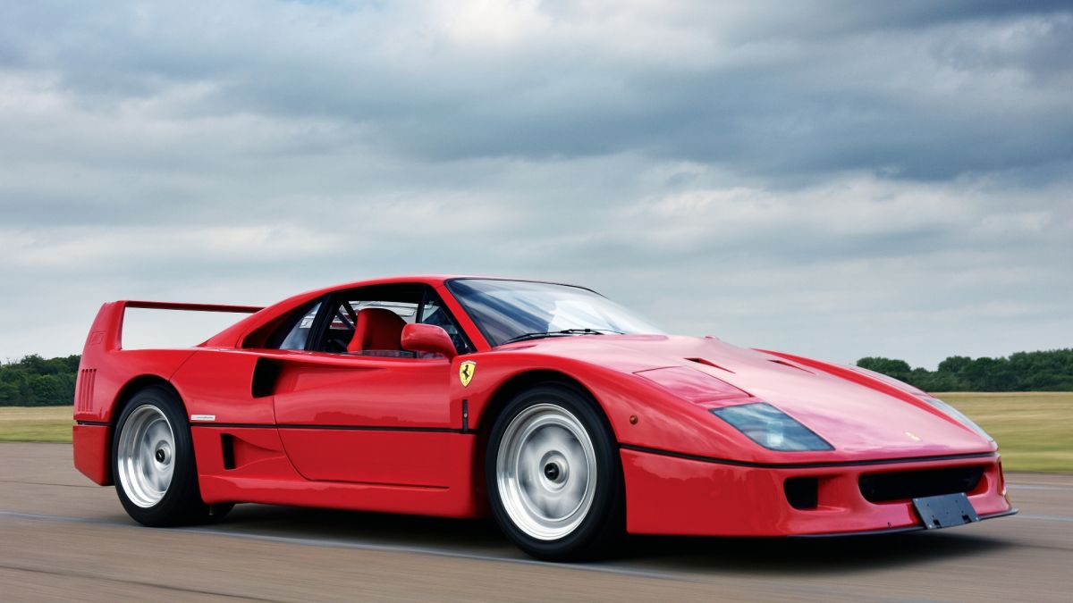 The Ferrari F40 was the last car born under the supervision of Enzo Ferrari